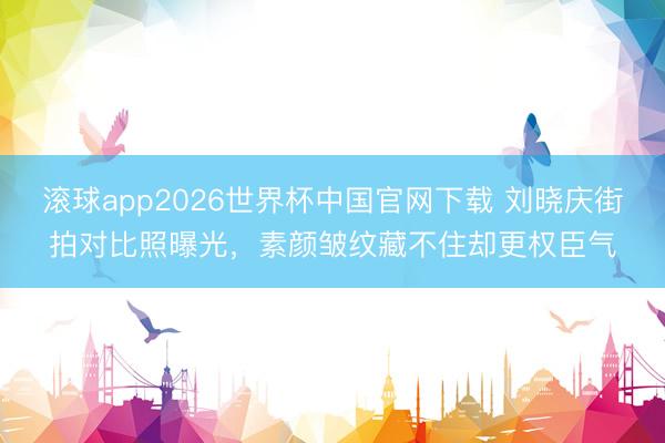 滚球app2026世界杯中国官网下载 刘晓庆街拍对比照曝光,素颜皱纹藏不住却更权臣气